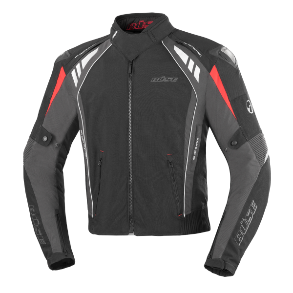 B.Racing Pro Jacke schwarz/anthr. 4XL